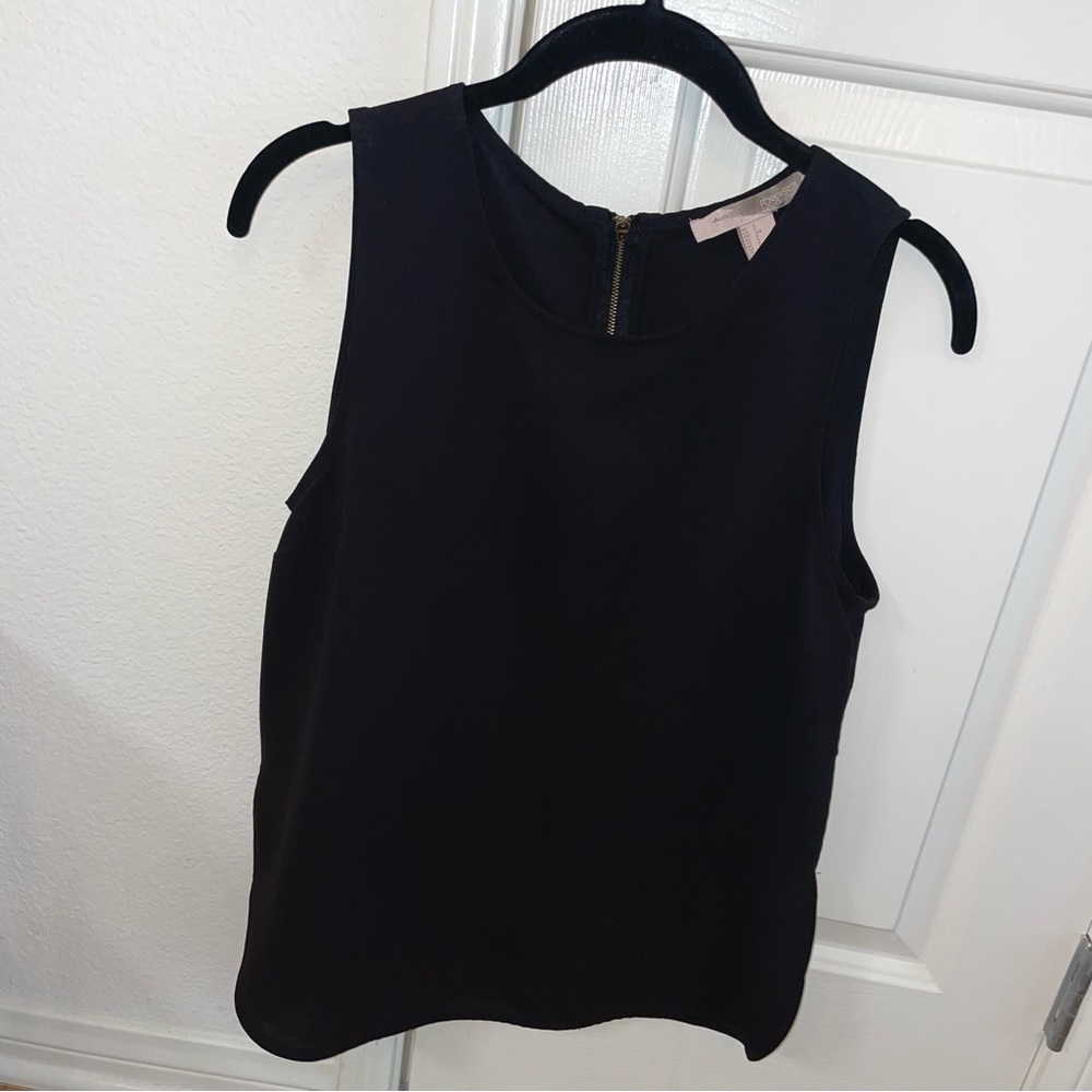 Flowy work sleeveless top